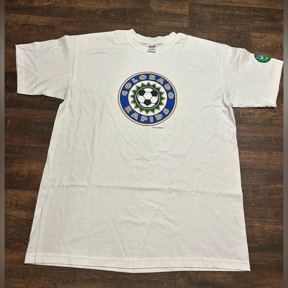 Vintage Y2K MLS Colorado Rapids Soccer Tshirt NWOT
